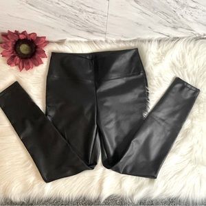 Faux Leather Pants